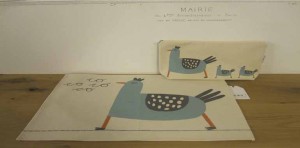 mantel y estuche mon