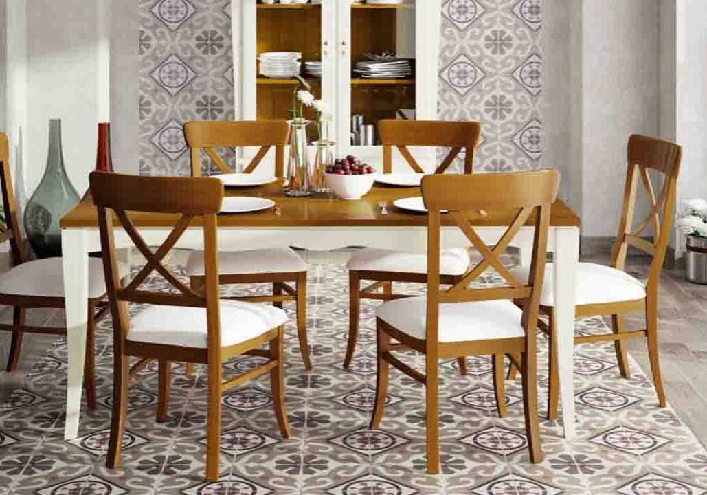 mesa comedor colonial