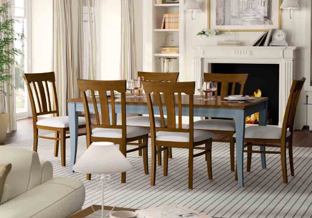 mesa comedor colonial