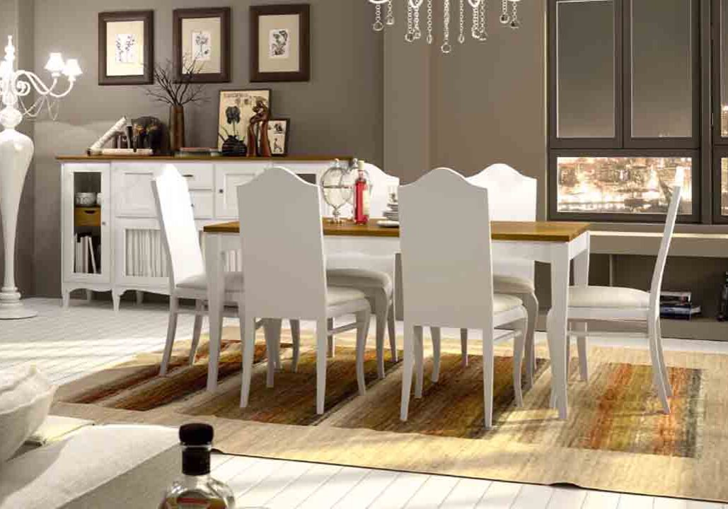 mesa comedor colonial