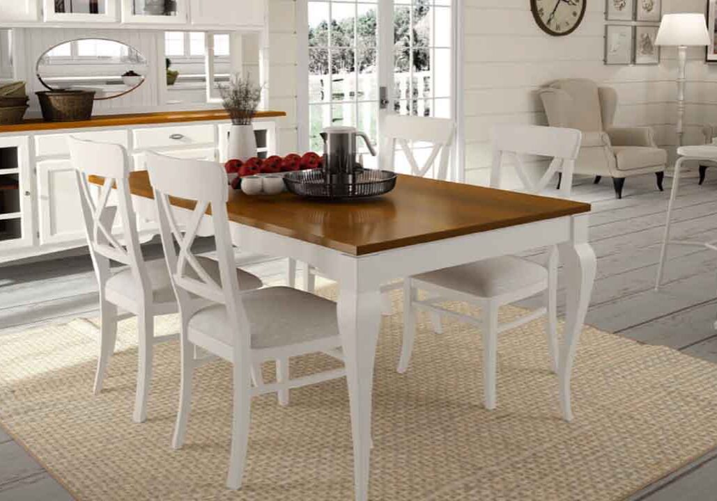 mesa comedor colonial